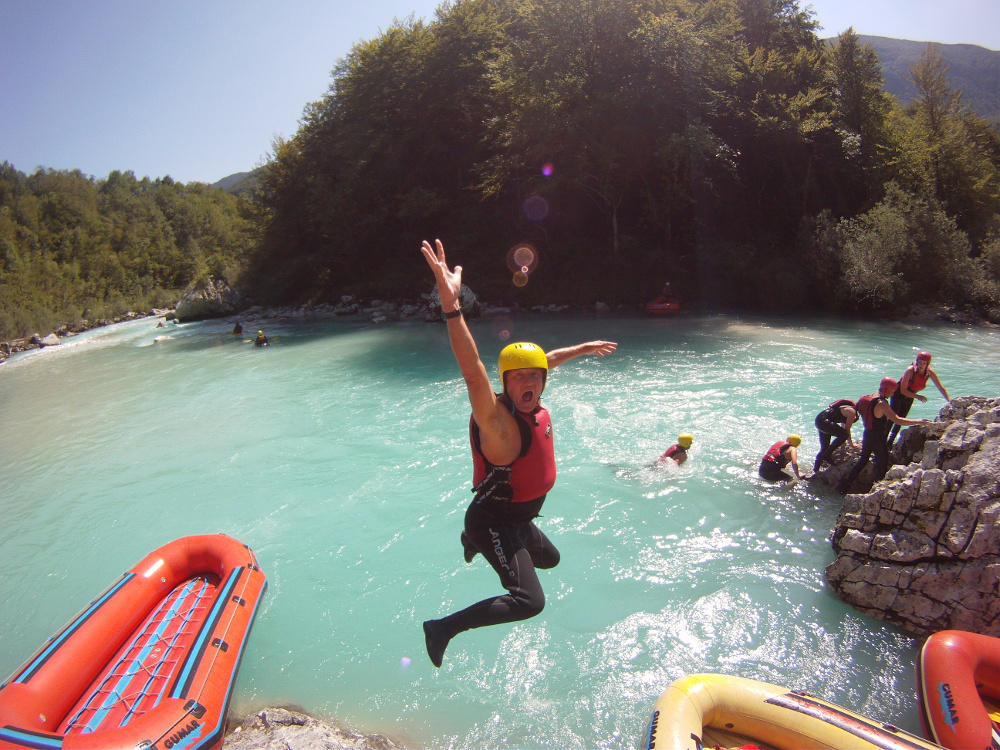 Celodenní rafting Soča - Slovinsko - SportCourses.cz